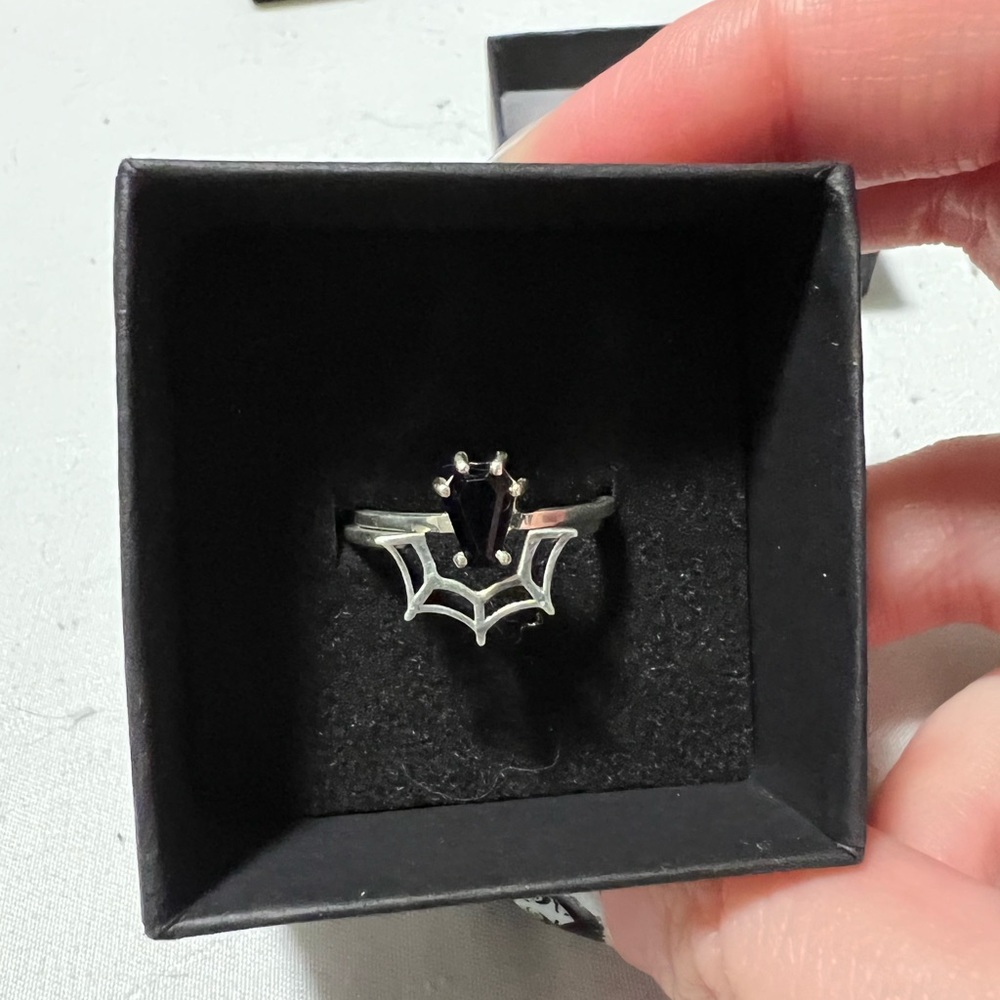 Sterling silver ring set